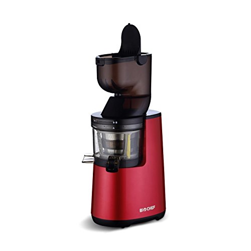 BioChef Atlas Whole Slow Juicer - extractor de zumos COLD PRESS, licuadora en fr’o ÁExprime frutas enteras como manzanas, naranjas, zanahorias y remolachas!É