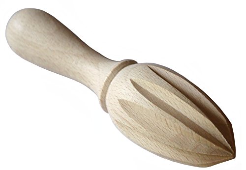 Exprimidor, de madera natural