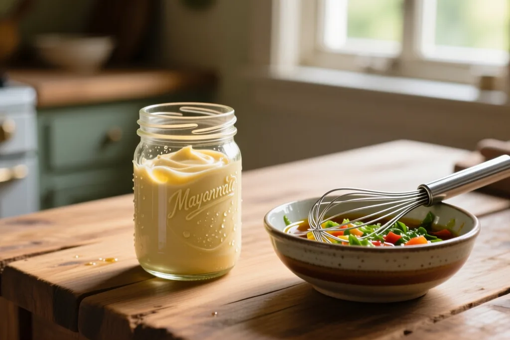 Salsas y aderezos: emulsionar sin cortarse