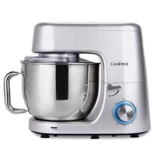 Cookmii 1800W Profesional Batidoras Amasadora Repostería, Robot de cocina Automática Multifuncional, Amasadora de Bajo Ruido para Repostería Alta potencia Amasadora con Recipiente de 7,2L