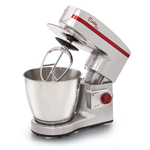 SPICE-Batidora amasadora profesional mundial'EMILIA "accesorio TIRAPASTA SFOGLIATRICE. capacidad 7L color SILVER 1000 W