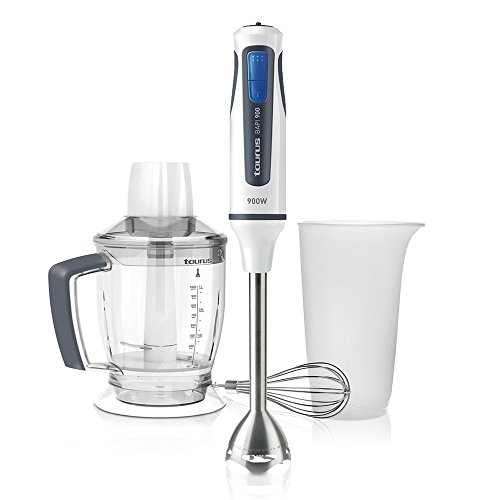Taurus BAPI 900 Plus INOX Batidora de varilla W, 20 Velocidades, Blanco