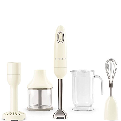 SMEG Batidora de Mano HBF02CREU, 700 W, De plástico, crema SMEG Batidora de Mano HBF02CREU, 700 W, De plástico, crema