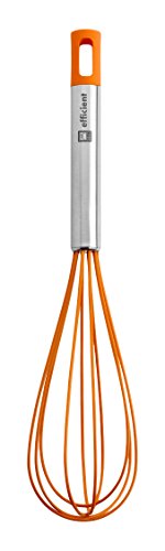 BRA Efficient Batidora de Cocina, Acero INOX, Nailon y Silicona, Naranja, 31 cm BRA Efficient Batidora de Cocina, Acero INOX, Nailon y Silicona, Naranja, 31 cm