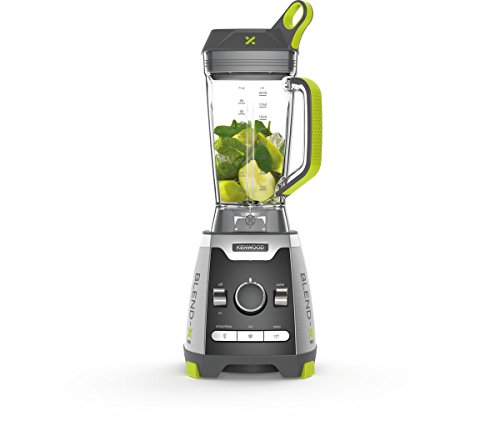 Kenwood Blend X-Pro Batidora, 30.000 RPM, Vaso de Tritan, tecnología Helix Force, 1600 W, 2 litros, Acero Inoxidable, Negro y Plata