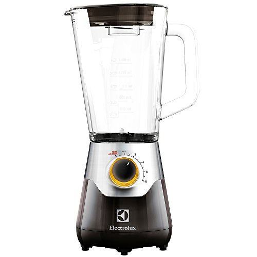 Electrolux ESB5700BK ESB5700BK-Batidora de Vaso, 1,5 litros, Color, 700 W, 1.5 litros, Vidrio, 8 Velocidades, Negro