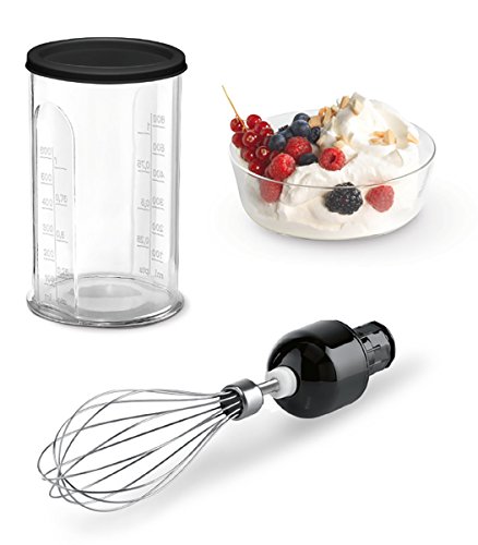 Bosch ErgoMixx MSM67170 - Batidora de mano, 750 W, regulador de velocidad y velocidad Turbo, cúpula con cuatro cuchillas, con picador, varilla batidora y cuchilla para hielo, color negro y gris Bosch ErgoMixx MSM67170 - Batidora de mano, 750 W, regulador de velocidad y velocidad Turbo, cúpula con cuatro cuchillas, con picador, varilla batidora y cuchilla para hielo, color negro y gris