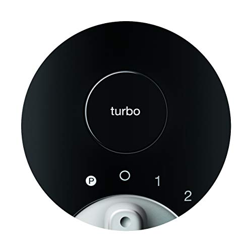 Braun JB3060BK - Batidora de vaso, 800 w, 5 velocidades, cuchilla de acero inoxidable, jarra de 1.75 l thermoresist, negro