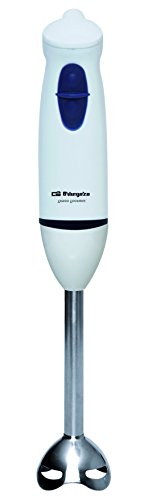 Orbegozo BT 1500 1500-Batidora de Mano, 400 W, Acero inoxidable, Blanco