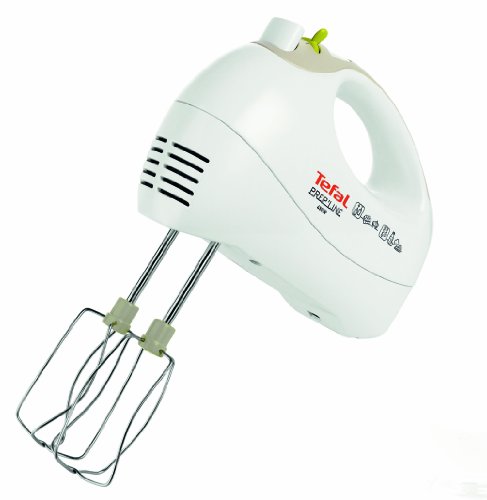 Tefal HT4101 Batidora, potencia 450 V, plástico, 5 velocidades, color blanco